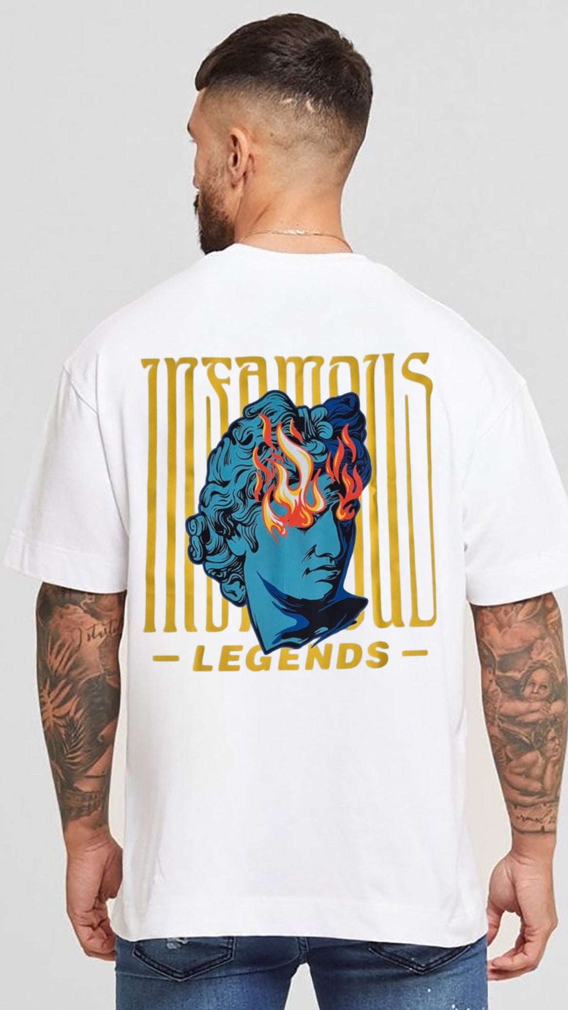 Infamous Legends | Oversized Graphic T-Shirt